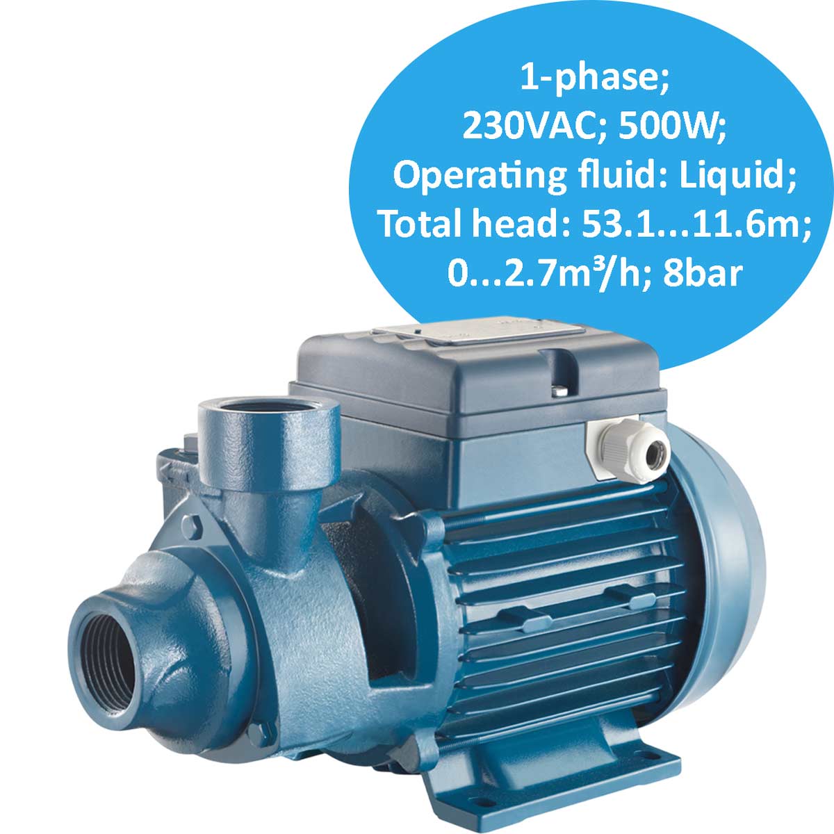 Bơm ly tâm tự mồi 2 ống hút PENTAX PM 65