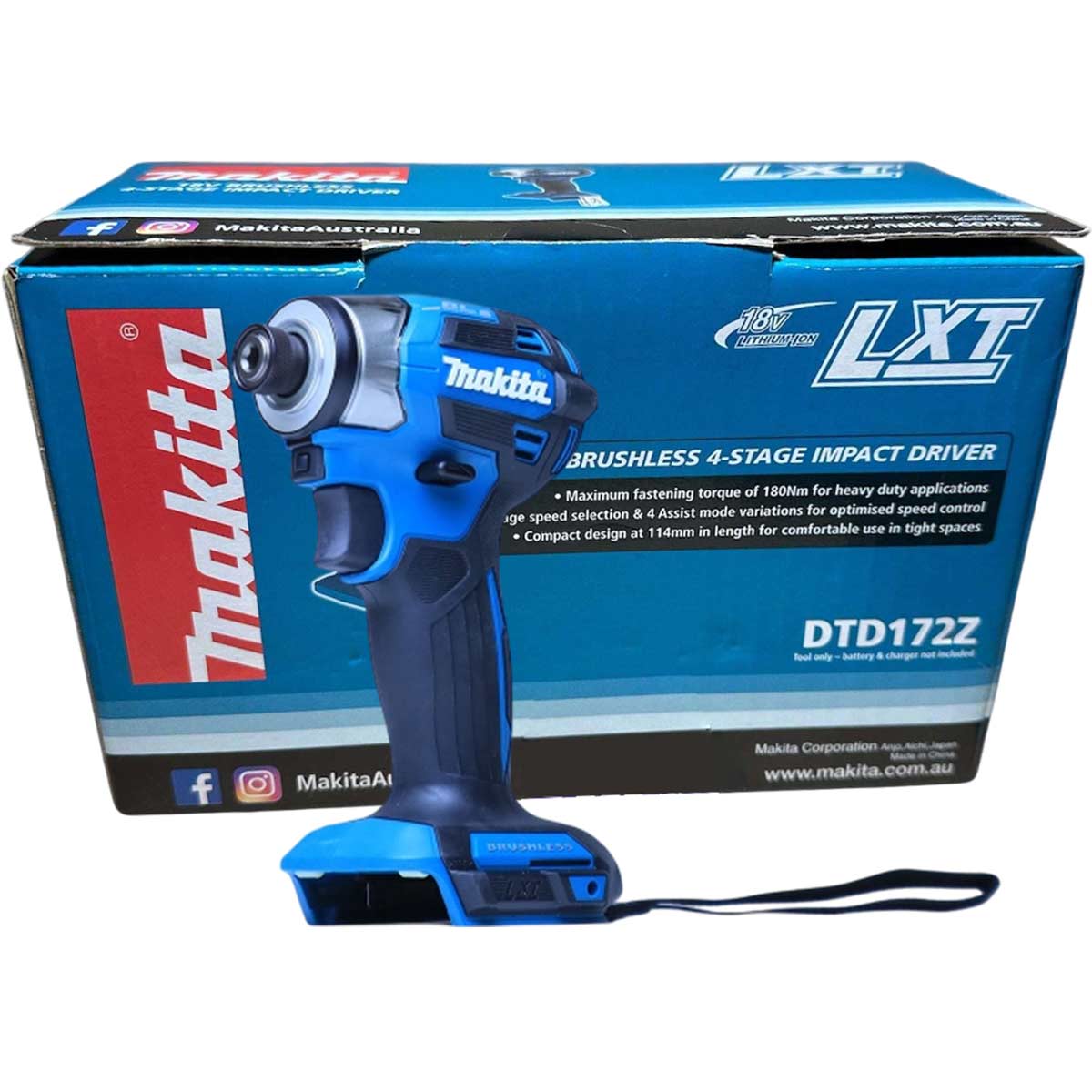 Máy vặn vít pin 18V bản mới MAKITA DTD173Z