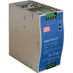 NDR-240-24 Bộ nguồn 24v 10a MEAN WELL - Giá cực tốt