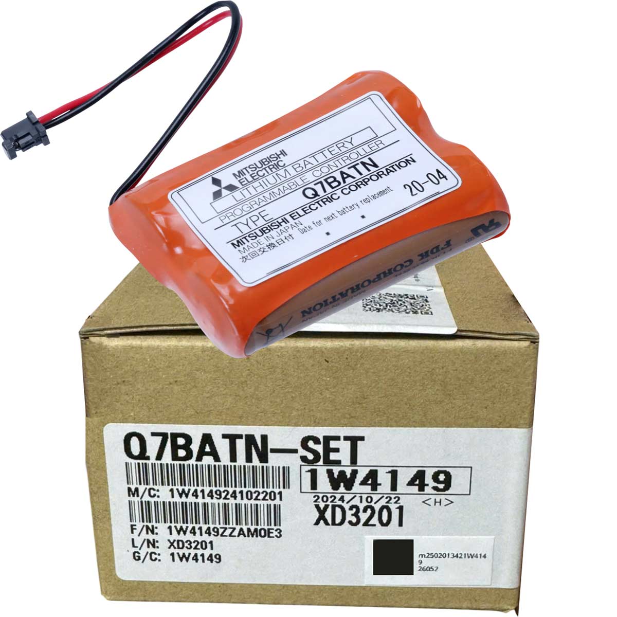 Pin PLC dòng Q MITSUBISHI Q7BATN