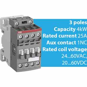 Khởi động từ 3 cực AC/DC 4...18.5kW ABB 1SBL137001R1101 (AF09-30-01-11)
