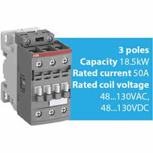 Khởi động từ 3 cực AC/DC 4...18.5kW ABB 1SBL237001R1300 (AF26-30-00-13)