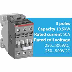 Khởi động từ 3 cực AC/DC 4...18.5kW ABB 1SBL237001R1400 (AF26-30-00-14)