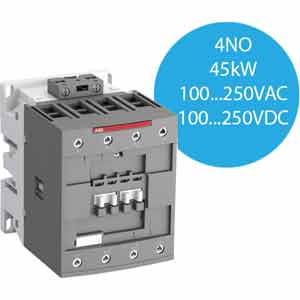 Khởi động từ 4 cực AC/DC 70...125A AC-1 ABB 1SBL397201R1300 (AF80-40-00-13)