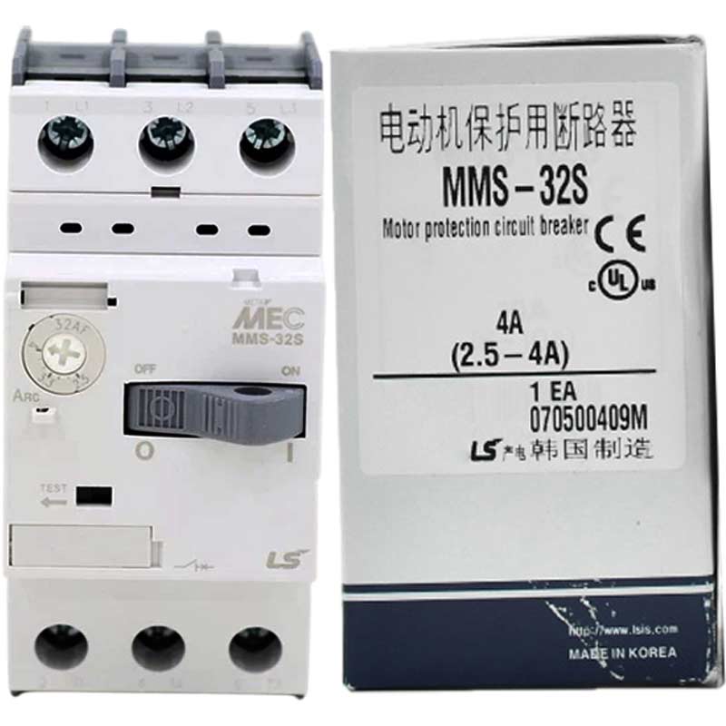 Bộ khởi động động cơ bằng tay nút nhấn LS MMS-32S 2.5-4A