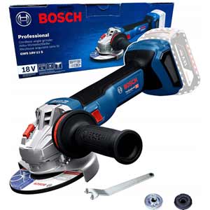 Máy mài góc 18V 1100W tay cầm chống rung BOSCH GWS 18V-11 S 100mm