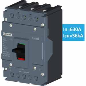 Aptomat khối MCCB nhiệt từ SIEMENS 3VJ1463-5DA32-0AA0