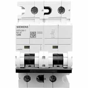 5SP4280-7 Aptomat MCB 2P 80A 10kA - Siemens