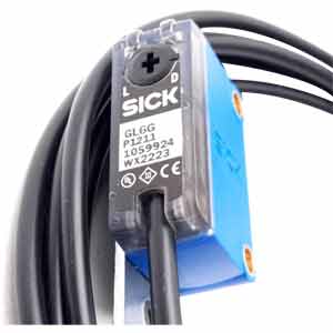 Cảm biến quang tiêu chuẩn LED PinPoint công nghệ laser SICK GL6G P1211