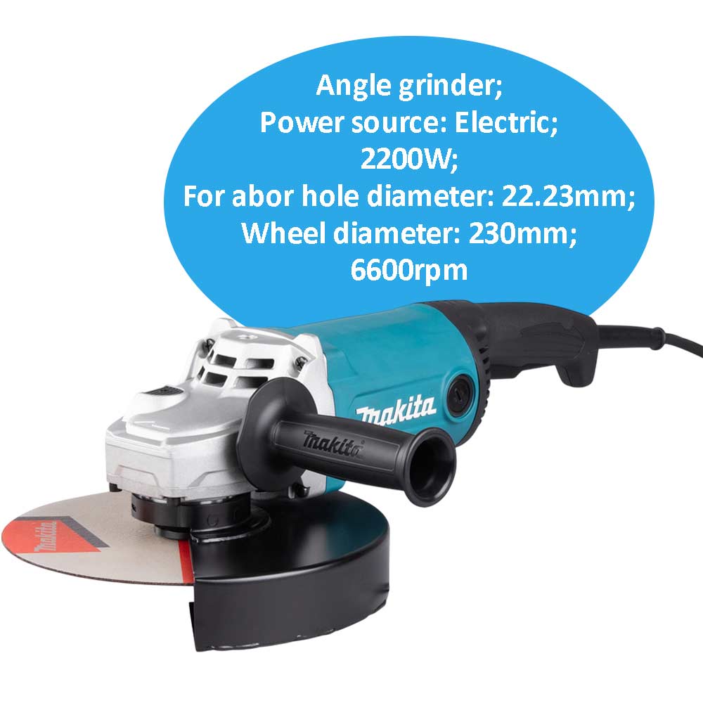 Máy mài góc cầm tay 180mm 220W MAKITA GA9090