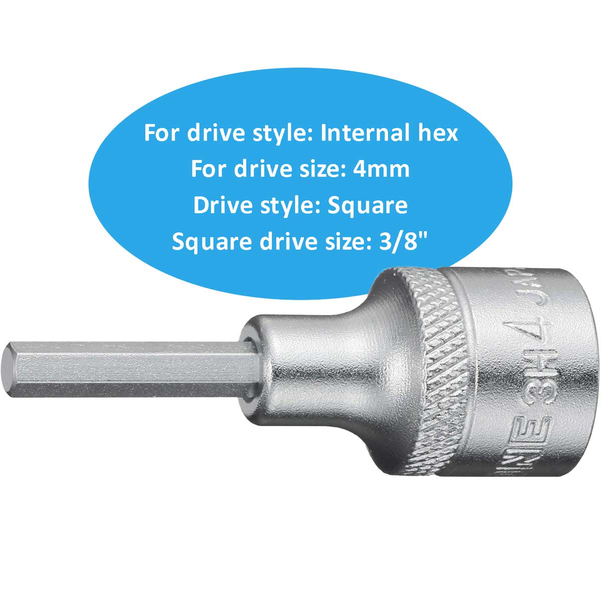 Đầu khẩu chuôi hạ bậc TONE 3H-04