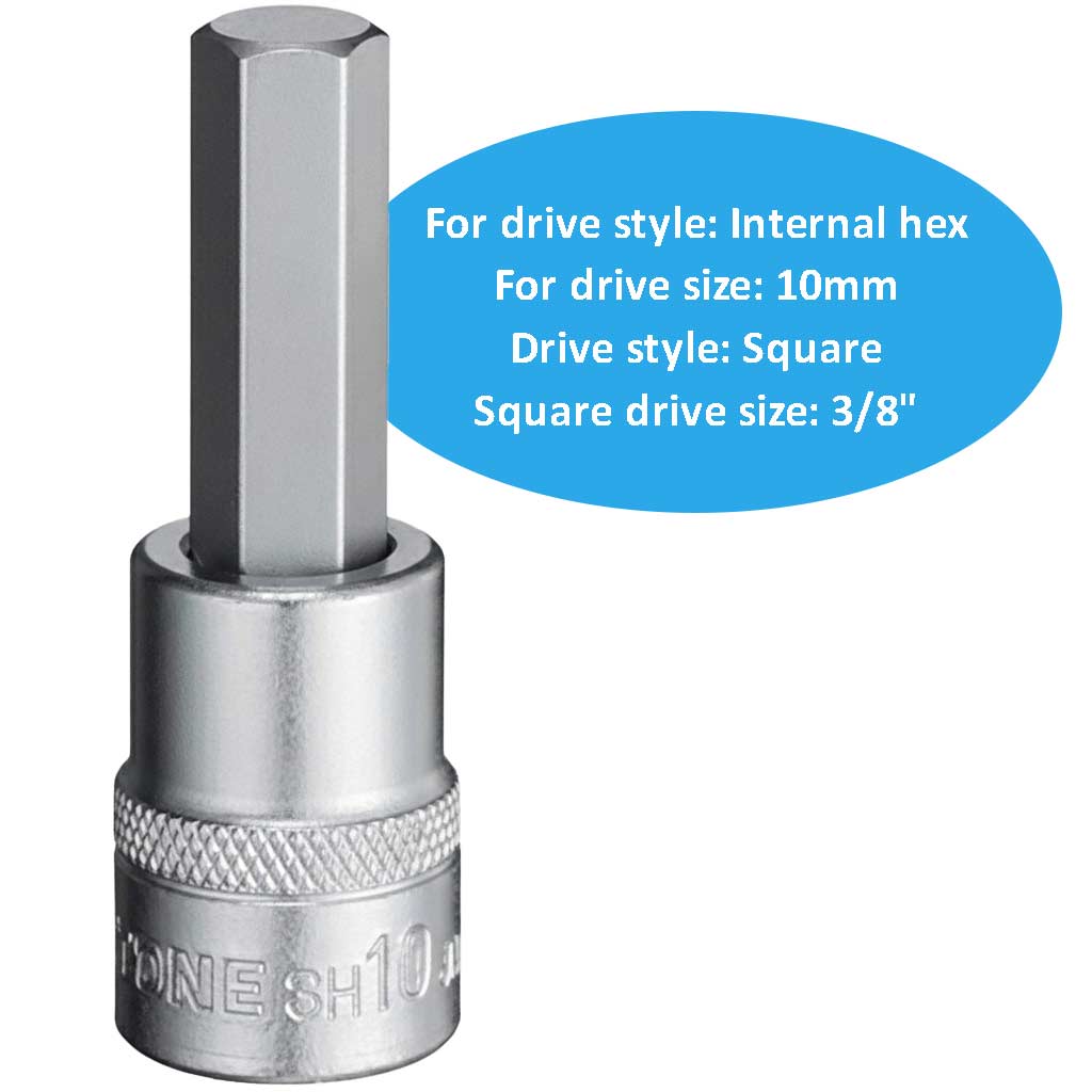 Đầu khẩu chuôi hạ bậc TONE 3H-10