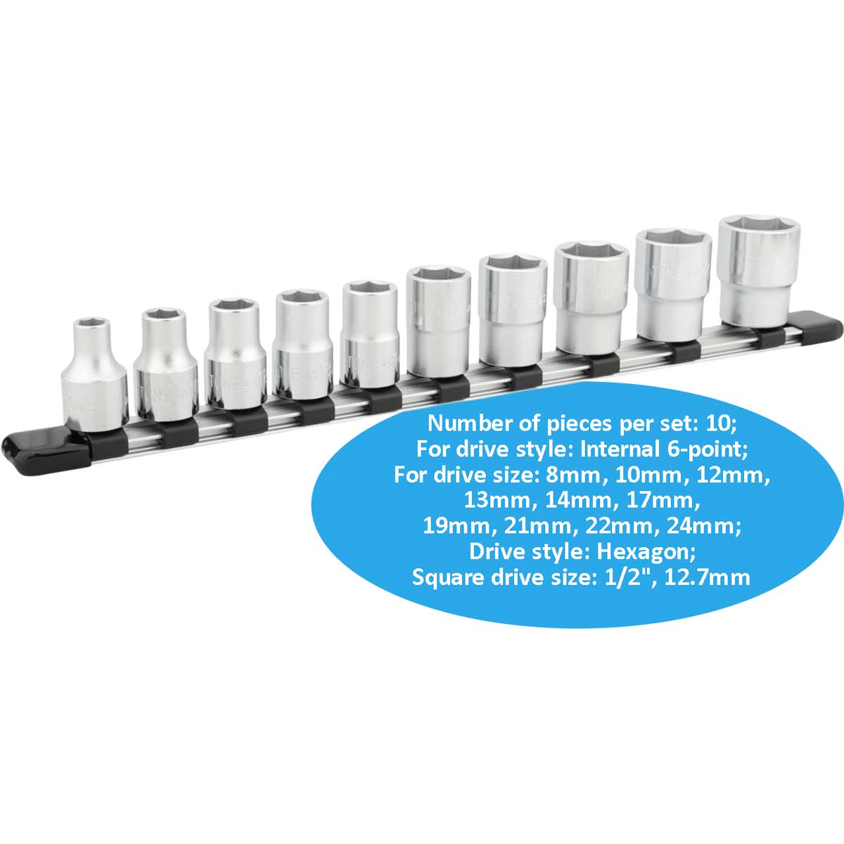 Đầu khẩu 6 cạnh TONE HS410