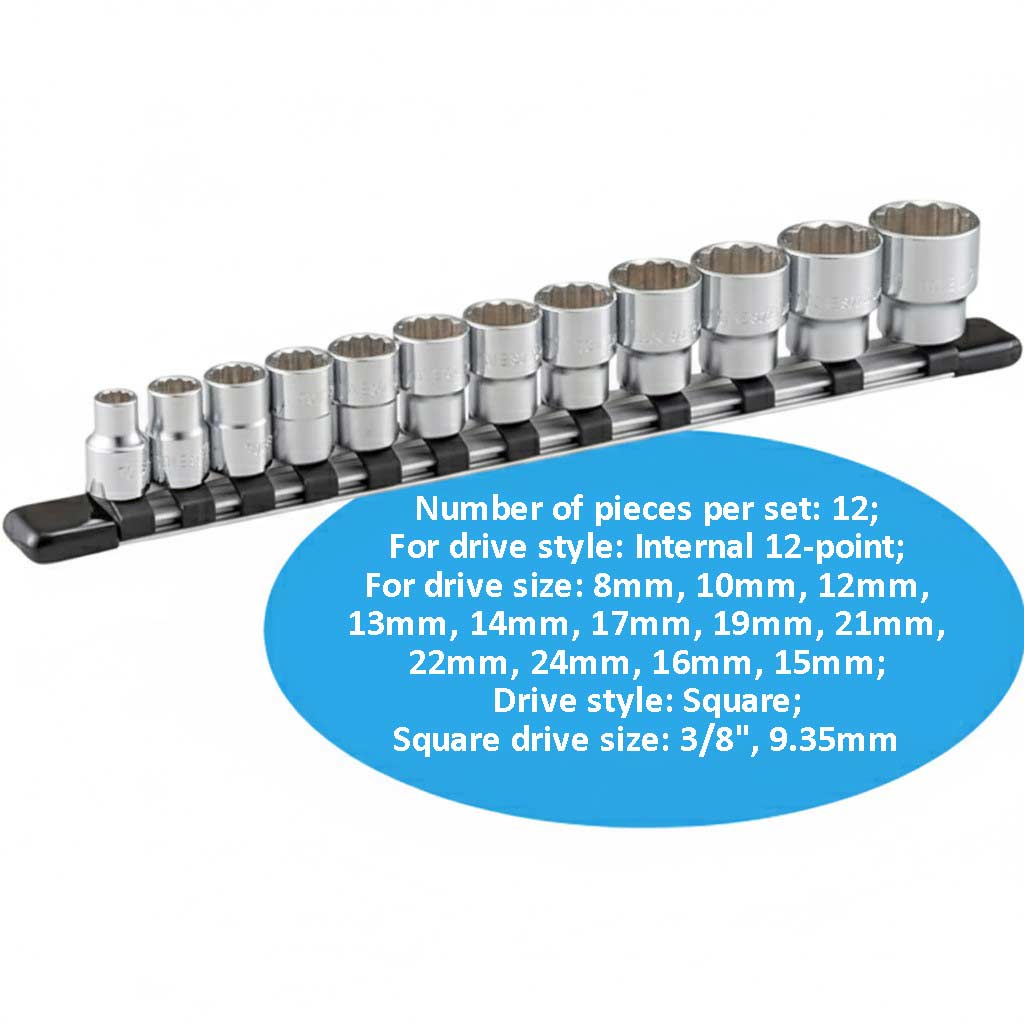 Đầu khẩu tiêu chuẩn 12 cạnh TONE HD312A