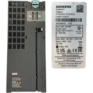 6SL3210-1PC22-8UL0 Siemens Biến tần 3 pha 220V 7.5kW