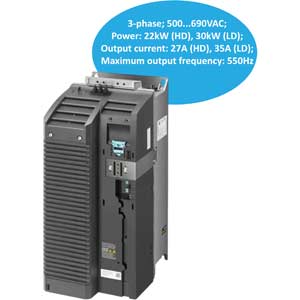 6SL3210-1PH23-5UL0 Siemens Biến tần 3 pha 690V 30kW