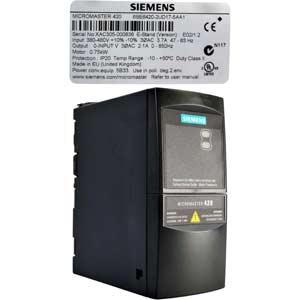 6SE6420-2UD17-5AA1 Siemens Biến tần 3 pha 380V 0.75kW