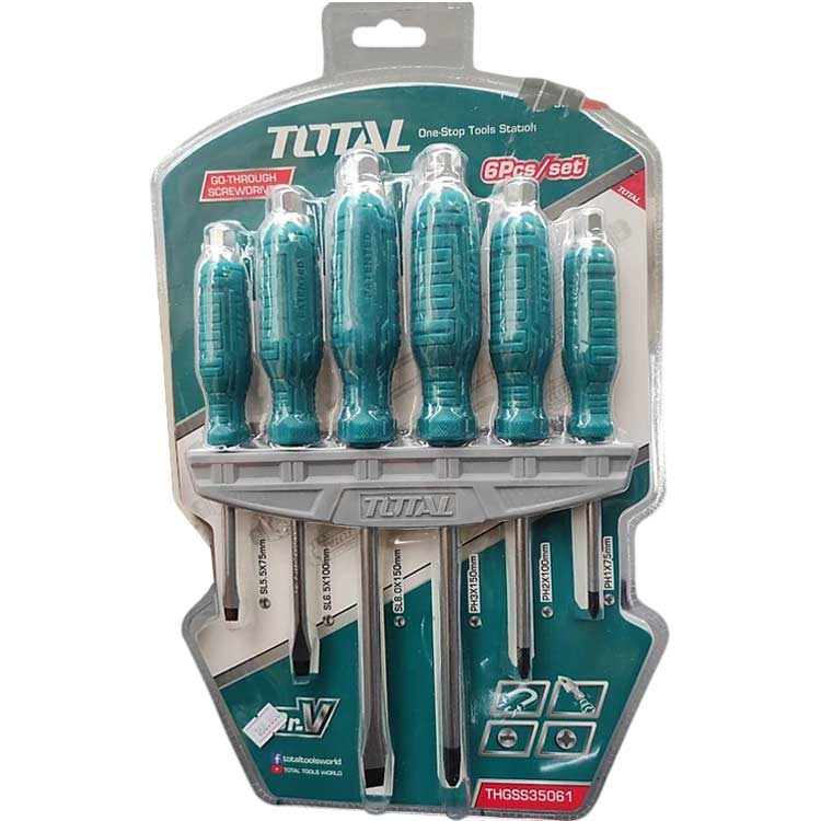 Bộ tô vít 6 món TOTAL THGSS35061
