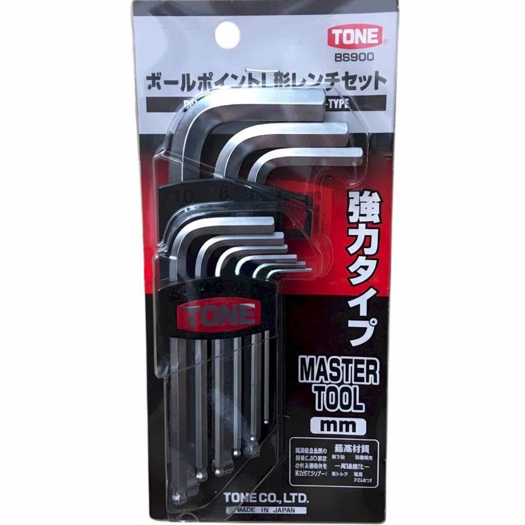 Chìa lục giác L đầu bi TONE BS900