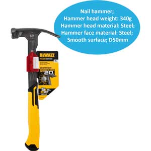 DWHT51135X Búa đóng đinh Dewalt