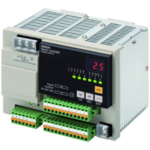 Bộ nguồn OMRON S8AS-24006R Nguồn cấp: 100...240VAC; Số đầu ra: 6; 24VDC; 3.8A; 240W; Lắp thanh ray DIN