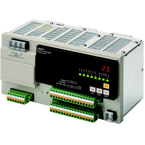 Bộ nguồn OMRON S8AS-48008N Nguồn cấp: 100...240VAC; Số đầu ra: 8; 24VDC; 3.8A; 480W; Lắp thanh ray DIN