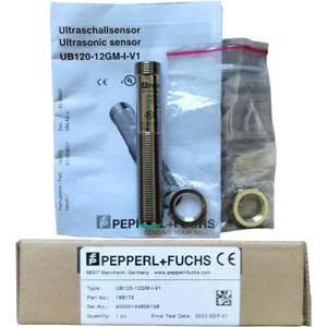 Cảm biến siêu âm khuếch tán PEPPERL+FUCHS UB120-12GM-I-V1