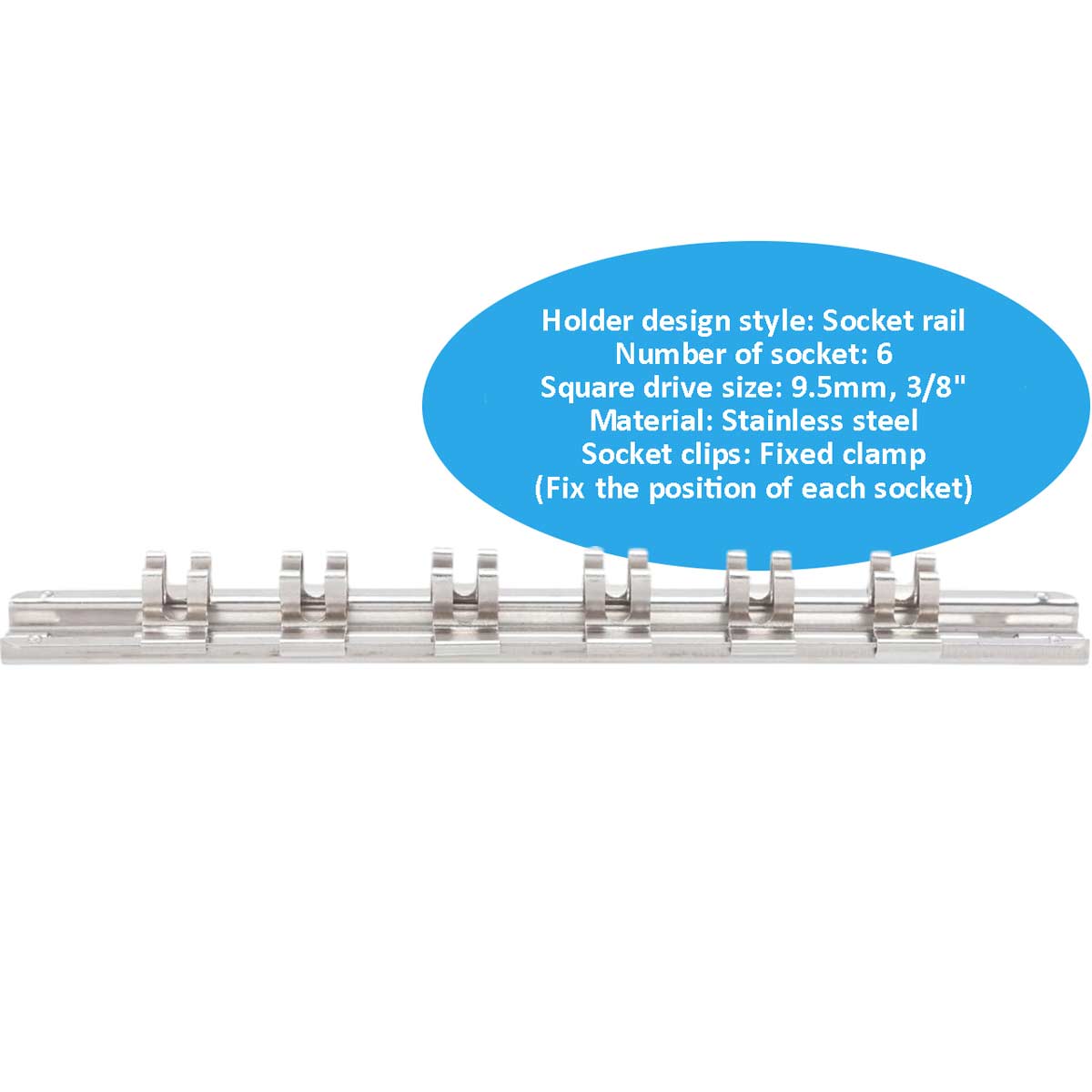 Giá đỡ đầu khẩu inox gắn cố định TONE SH306