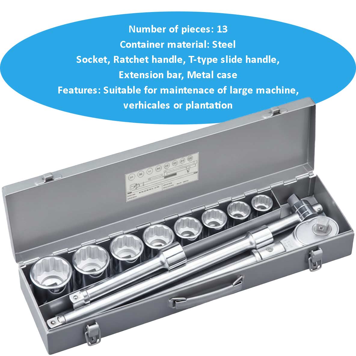 Bộ khẩu cho bảo dưỡng máy lớn, xe cộ, nông nghiệp TONE 200M