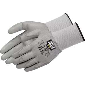 Găng tay chống cắt HPPE 15 (phủ polyurethane) SAFETY JOGGER PROSHIELD 4x42F (8) Size: 8; Vật liệu lớp phủ: Polyurethane (PU); Màu sắc: Màu xám; Cấp độ chống cắt: Level 5
