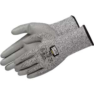 Găng tay chống cắt HPPE 13 (phủ polyurethane) SAFETY JOGGER SHIELD 4x43C (9) Kích cỡ: 9; Vật liệu lớp phủ: Polyurethane (PU); Màu sắc: Màu xám; Cấp độ chống cắt: Level 5