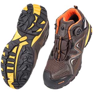 Giầy bảo hộ cách điện kiểu dáng thể thao HANS HS-78 DAVINCI 6 (260) Cho giới tính: Cả nam và nữ; Size: 41; Size theo chuẩn: EU; Chiều dài bàn chân: 260mm; Cổ cao; Vật liệu mũi giày: Thép; Tiêu chuẩn an toàn: SRC; Kiểu cố định: Núm vặn; Vật liệu thân giày: Da tổng hợp + lưới; Vật liệu đế: Cao su + PU có độ đàn hồi cao