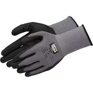 Găng tay an toàn siêu mềm mại SAFETY JOGGER ALLFLEX 4131A (9) Kích cỡ: 9; Vật liệu lớp phủ: Foam nitrile; Màu sắc: Xám và đen