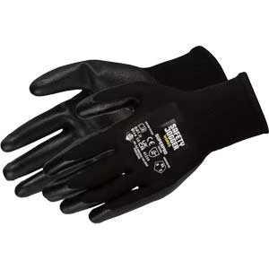 Găng tay an toàn polyester đen (phủ nitrile đen) SAFETY JOGGER SUPERPRO 4121X (8) Size: 8; Vật liệu: Polyester; Vật liệu lớp phủ: Nitrile; Màu sắc: Màu đen