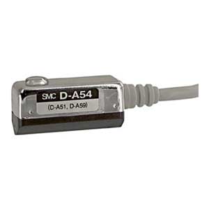 Cảm biến xy lanh loại lắp trên thanh kẹp SMC D-A56 Reed switch; 4...8VDC; Loại ngõ ra: DC 2-Wire; Chiều dài cáp: 0.5m; Tie-rod mounting