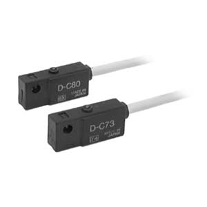 Công tắc từ (cảm biến xy lanh) SMC D-C73Z Reed switch; 24VDC, 100VAC; Loại ngõ ra: AC 2-Wire, DC 2-Wire; Chiều dài cáp: 5m; Band mounting