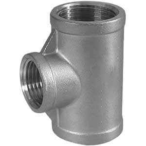 Tê giảm ren inox304 CHINA TGR-304-DN20/15