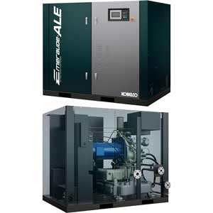 Máy nén khí làm mát bằng nước 55-120kW không dầu KOBELCO ALE75FA IV