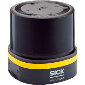 Cảm biến 3D Lidar cho bản đồ hóa SICK MULS1AAS-114322 multiScan165S