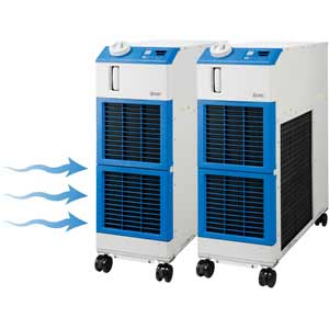 Máy làm lạnh giải nhiệt gió loại biến tần SMC HRSH090-A-40