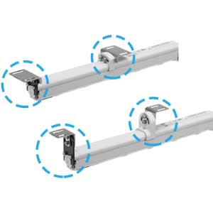 Giá đỡ cho thanh khử tĩnh điện SMC IZT40-BE1