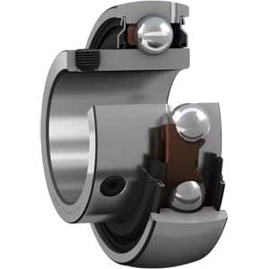 Vòng bi tự lựa có vít hãm và vòng trong hẹp SKF YAT 209