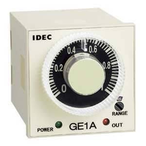 Bộ định thời On-delay IDEC GE1A-C30MAD24 24VAC/DC, 30min, 8 chân tròn