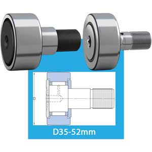 Vòng bi con lăn cam D35-52mm SKF NUKR 35 A