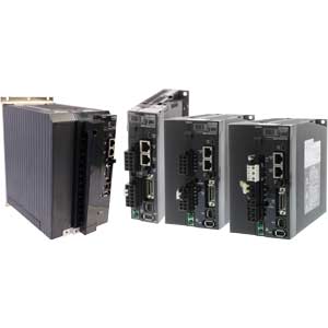 Bộ điều khiển servo AC có kết nối EtherCAT OMRON R88D-KN04H-ECT Số pha nguồn cấp: 1 pha, 3 pha; 200...240VAC; Công suất: 0.4kW