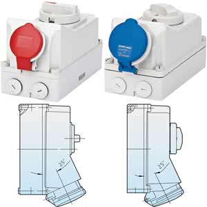 Ổ cắm có khóa liên động cơ khí CHINT NTC1-432KCS6h/415V