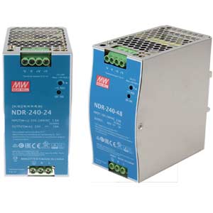 Bộ nguồn 240W lắp thanh ray MEAN WELL NDR-240-48