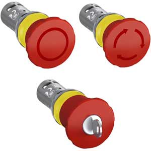 Nút nhấn dừng khẩn cấp ABB 1SFA619551R1041 (CE4P-10R-01)
