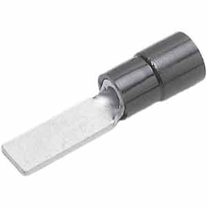 Đầu cốt dẹt bọc cách điện thân thiện môi trường NICHIFU TMEX BT-1.25-7.5 Red