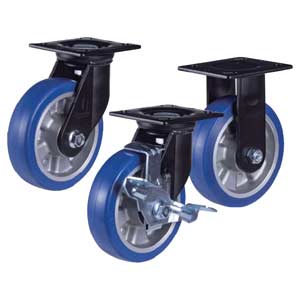 Bánh xe FOOT MASTER PM-150-BSF-MCD Đường kính bánh xe: 150mm; Bề rộng bánh xe: 48mm; Khả năng chịu tải: 450Kg; Kiểu bánh xe: Swivel ; Loại phanh/khóa: Wheel brake; Bề rộng tấm lắp: 102mm; Chiều dài tấm lắp: 115mm; Chiều cao sản phẩm: 190mm